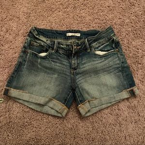 Forever 21 Jean Shorts Dark Acid Wash